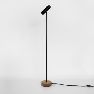 Торшер Laconic small black